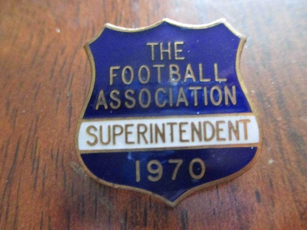 1970 FA Cup Superintendent Badge